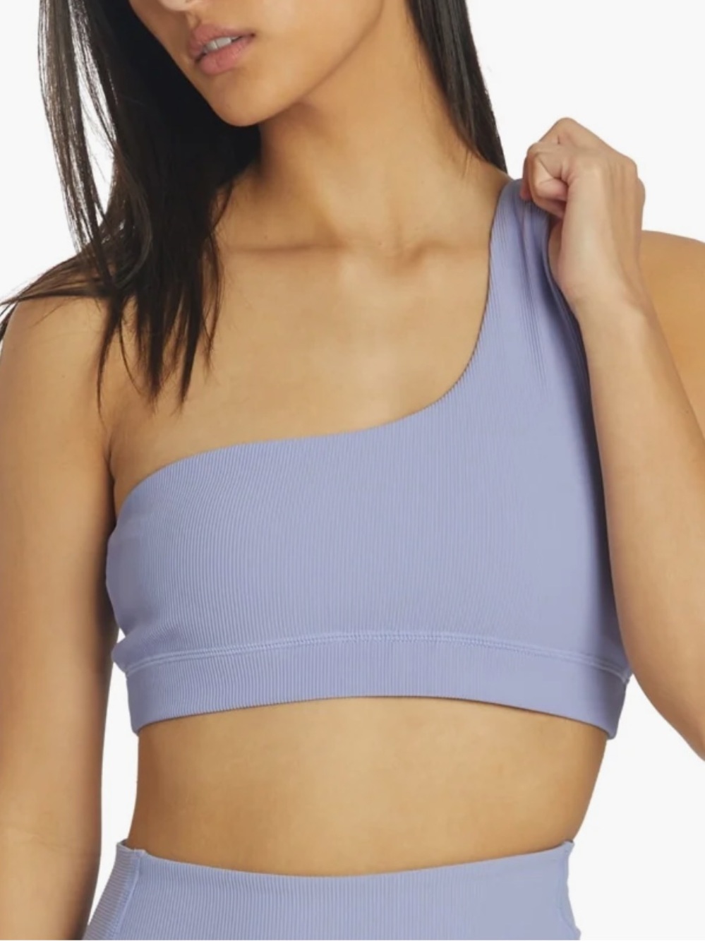 New Glyder Curve Yoga Sports Bra Lilac Sz M